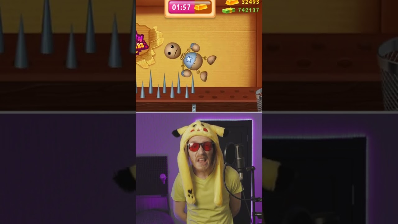 KICK THE BUDDY Voice in Real Life 🤪 