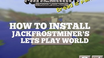 HOW TO INSTALL JackFrostMiner