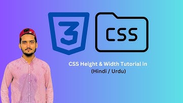 CSS Height & Width Tutorial in Hindi / Urdu