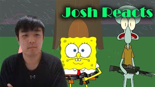 Josh Reacts to SpongeBob Zombie Attack PT 6-SML Movie: Jeffy!