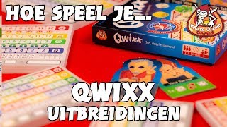 Hoe Speel Je... Qwixx Uitbreidingen - White Goblin Games