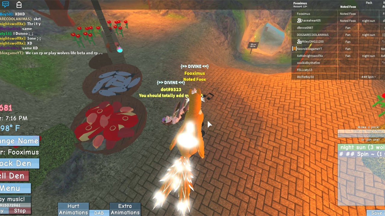 I became a flinger in Wolves Life 2