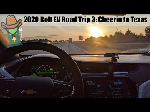 2020 Chevy Bolt EV Road Trip Pt. 3: Cheerio to Texas