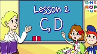 (2) صوت Cc _ Dd/ كورس الصوتيات للمبتدئين / تعلم الانجليزية من الصفر / تأسيس صوتيات