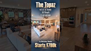 The Topaz Model by Mattamy in The Springs at Rivertown