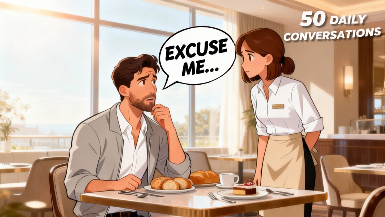 50 Simple Daily English Conversations for Beginners | Everyday English (A1–A2)