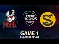 MISFITS VS SPLYCE • GAME 1 - QUARTS DE FINALE - LCS EU 2017