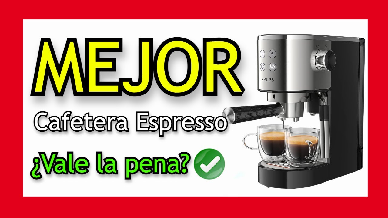 🥇 MEJOR CAFETERA ESPRESSO - Krups Virtuoso XP442C ¿Qué CAFETERA Comprar  Para Casa? ✔️ - YouTube