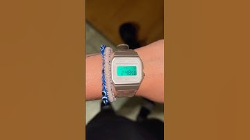 Let’s change my Casio watch face color 🟢 DIY #casio #watches #customwatch #diy #new #viral #custom