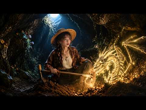 Video Poor girl actually gain superpowers after unearth dragon bone!Rises be richest?