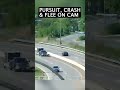 Suspect Crashes, Flees After MSP Pursuit