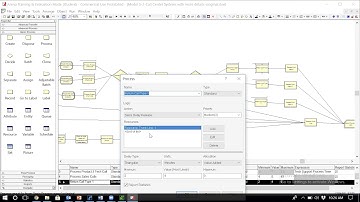 Arena-Calculating the cost component, Hiring additional staff, Array Variables
