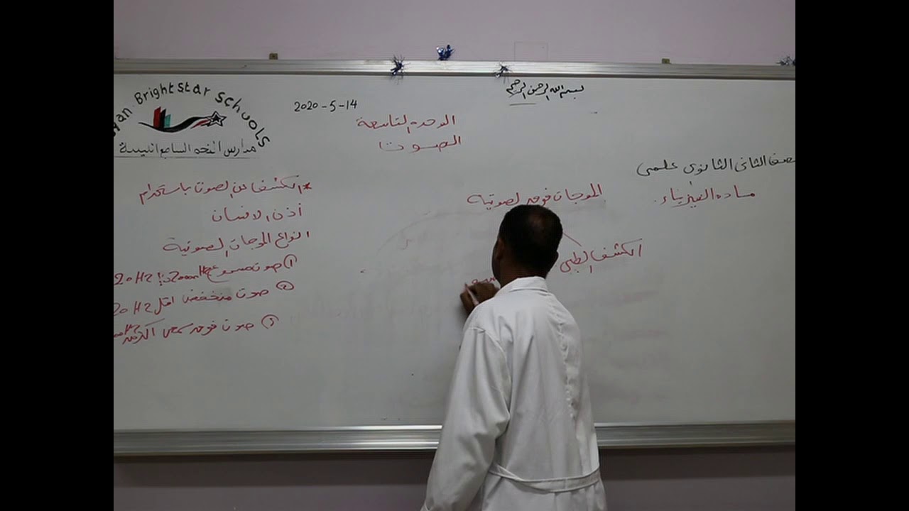 مادة الفيزياء للصف الثاني الثانوي العلمي /  الوحدة التاسعة  - الصوت