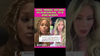 Celebrity Donna Briggs claims she is a white woman and she use to tan that’s why they think she is black Wealth