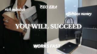 CEO ENERGY SUBLIMINAL ⁺˳‧₊♡࿐ {listen once = business glow up unlocked}