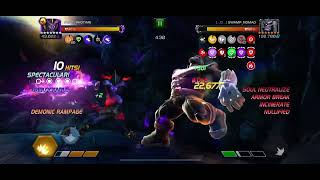 Purgatory vs Deathless Thanos Boss Fight | Ideal Counters Series | Sp2 & Degens FTW! | SW587