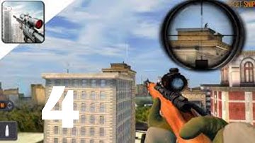 SNIPER 3D - Gameplay Walkthrough 4K 60FPS Part 4[Android iOS]