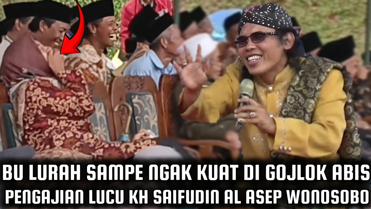 CERAMAH LUCU PENGAJIAN LUCU TERBARU 2025 KH SAIFUDIN AL ASEP DARI WONOSOBO LIVE RIMPAK SAPURAN