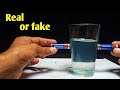 Is battery making tornado in water real or fake