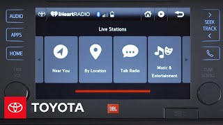 Toyota Entune 3.0: iHeart Radio screenshot 1