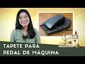 Tapete para pedal de máquina de costura