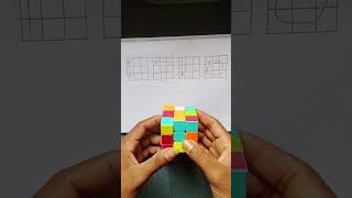 how to solve a Rubik's cube 3x3 bigginner tutorial cube trick easy 4 movies in 15 second time #rubik