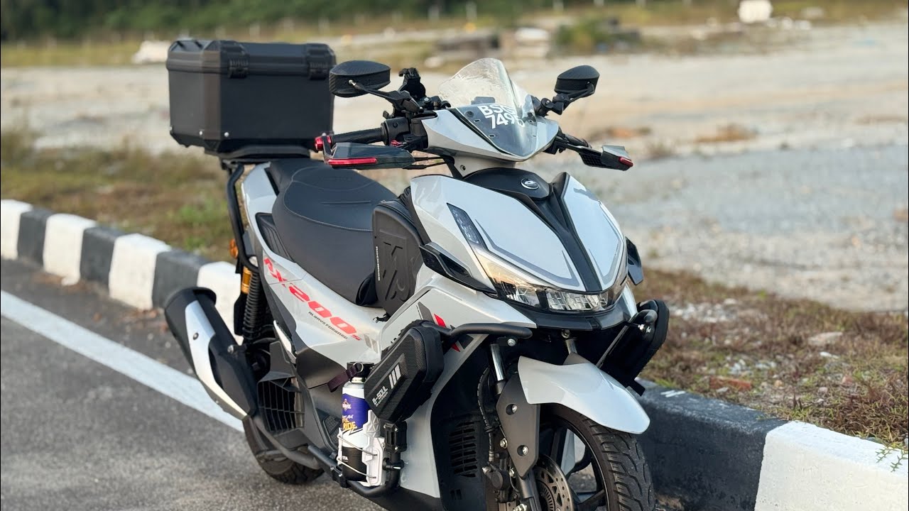 MANA2 PUN NAMPAK SKUTER AX200S | MAKIN RAMAI PAKAI SKUTER CHINA AX200S NI