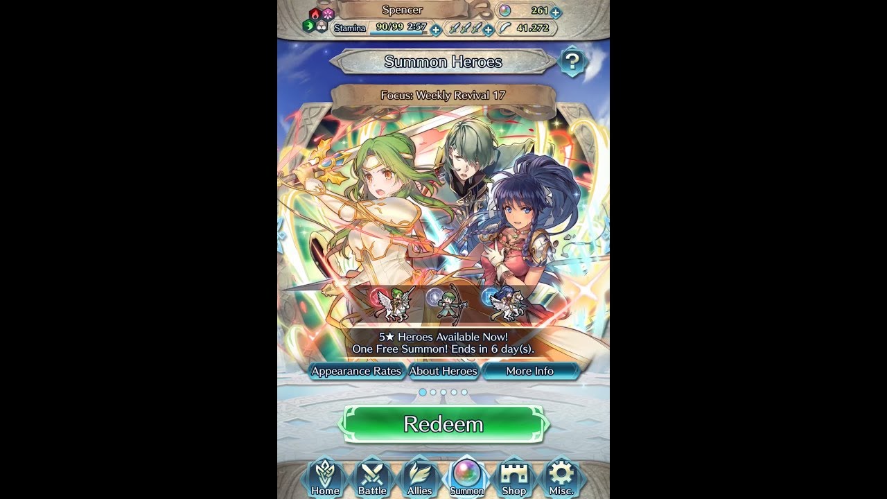 Fire Emblem: Heroes Summon 
