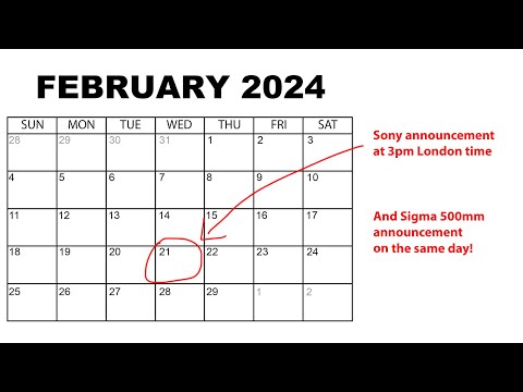 On February 21 Sony will announce the 24-50mm G for 1,299€