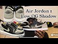 DOUBLE UP: AIR JORDAN 1 RETRO LOW OG “SHADOW” #snkrs #kicks #nike #sneakers #airjordan #review