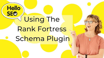 Creating Advanced Schema Markup With Schema Plugin By Rank Fortress