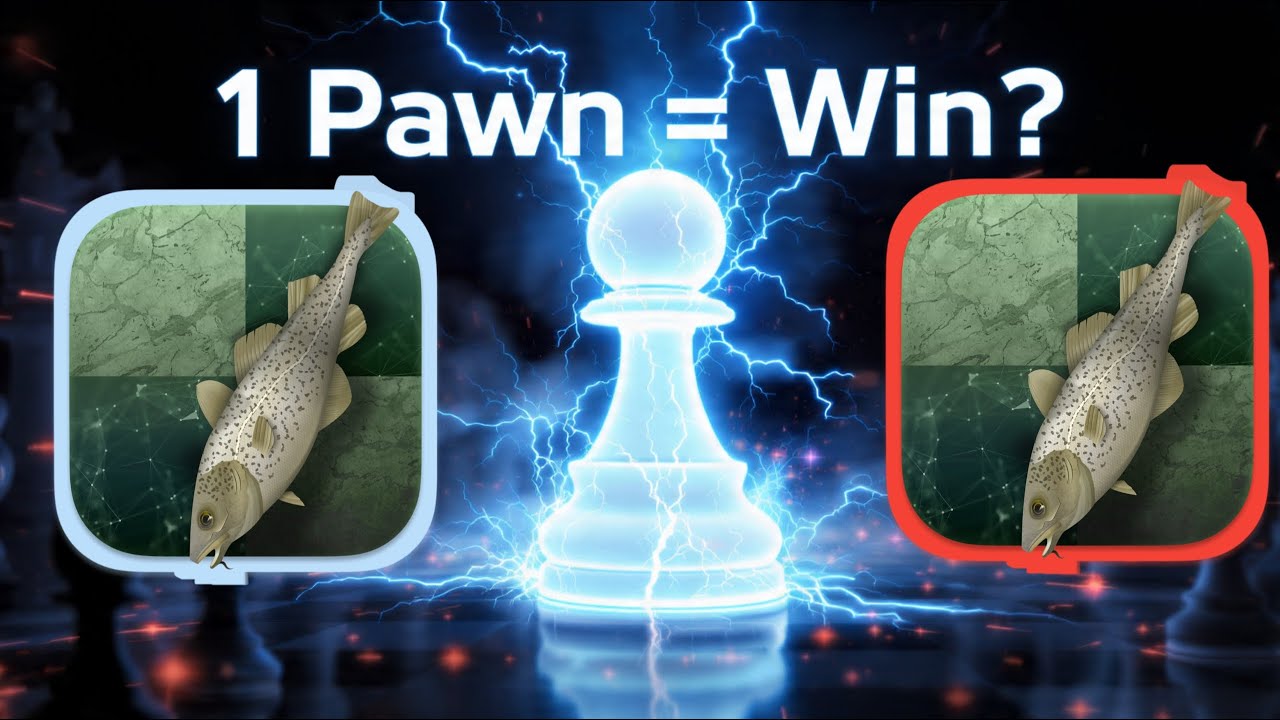 One Pawn Advantage — Is It Enough to Beat Stockfish?
