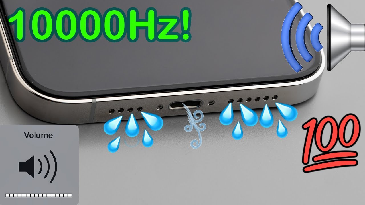 Чистый звук динамика, вибрация, песня