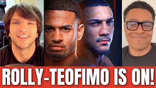 ROLLY VS TEOFIMO IS OFFICIAL! FIRST THOUGHTS: CAN ROLLY ROMERO UPSET TEOFIMO LOPEZ?