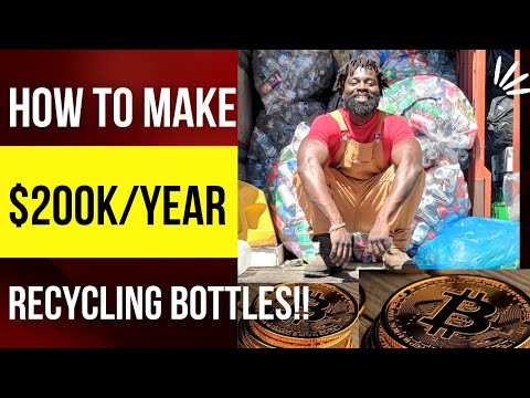 HOW TO MAKE $200K RECYCLING CANS U0026 BOTTLES!! KEEPING NYC CLEAN PAYS ♻️? ??!!! #RECYCLING #BTC #NYC
