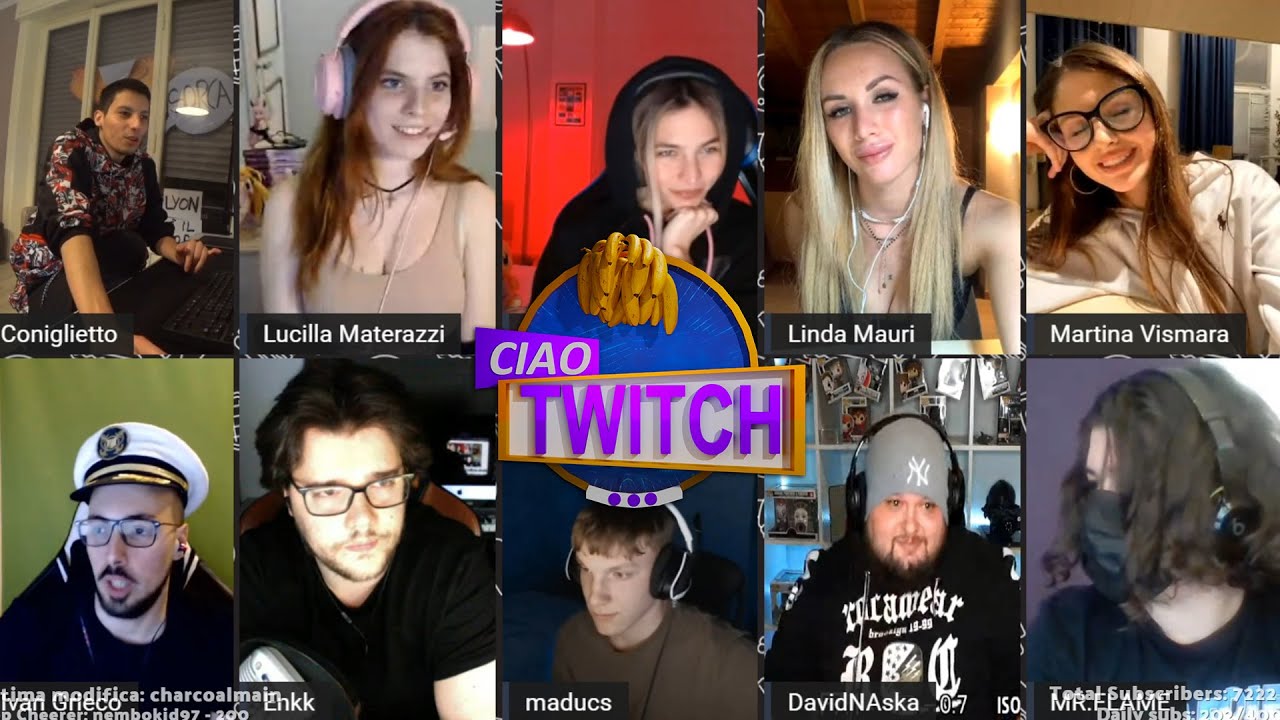 MASCHI CONTRO FEMMINE | CIAO TWITCH HOMYATOL LIVE