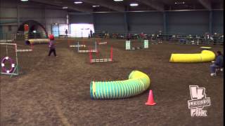 Cindy & Rocket running CPE Full House, Level 1
