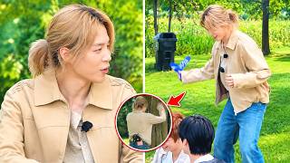 BTS Jimin GOT CAUGHT Being TOO CUTE at the Picnic — His Adorable Cheek Moment MELTED ARMY! screenshot 1