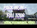 Park MGM Las Vegas 2022 - FULL Tour Including Room, Restaurants, Pools, and a Walk Through!