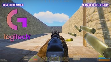 realy good norecoil script for rust. (Logitech GHub) ! 2021 UNDETECTED !