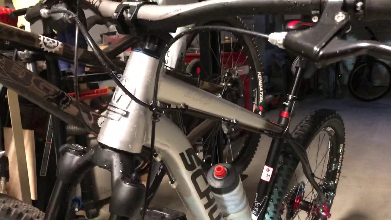 The Schwinn aluminum comp is an addictive bike, added a new saddle.