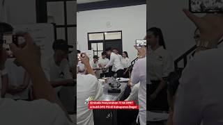 Simbolis Penyerahan 72 SK DPRT untuk 6 DPC PSI di Kabupaten Bogor