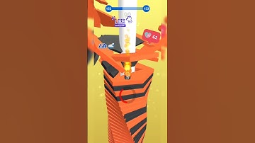 Stack Ball Level 152 #trending #shorts #gaming #games #gameplay #stackball