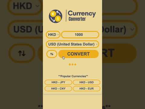HKD Currency Converter video preview 2