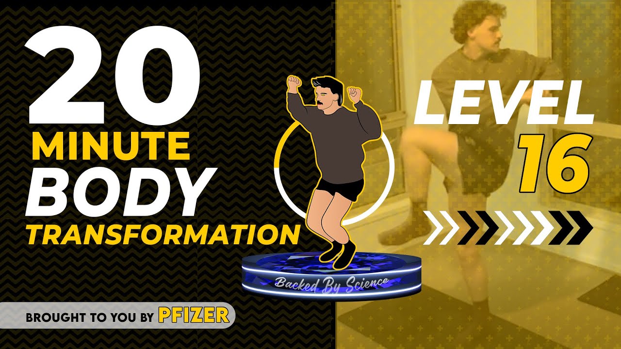 Daily 20 Minute Body Transformation | L16 | Guided Beginner to Advanced Workout Routine