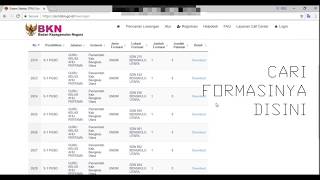 FORMASI CPNS 2018 WEB SSCN BKN GO ID- 20 september 2018