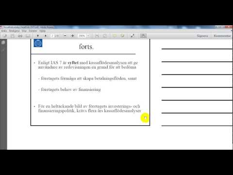 Video: Visas kontantbasinkomsten på kassaflödesanalysen?