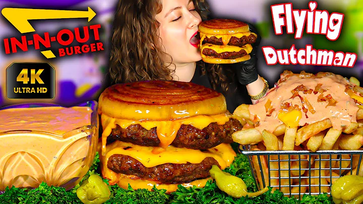 FLYING DUTCHMAN BURGER MUKBANG | ANYMAL STYLE FRIES MUKBANG | IN N OUT MUKBANG