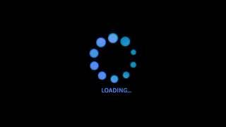 Loading Screen - Blue Circle