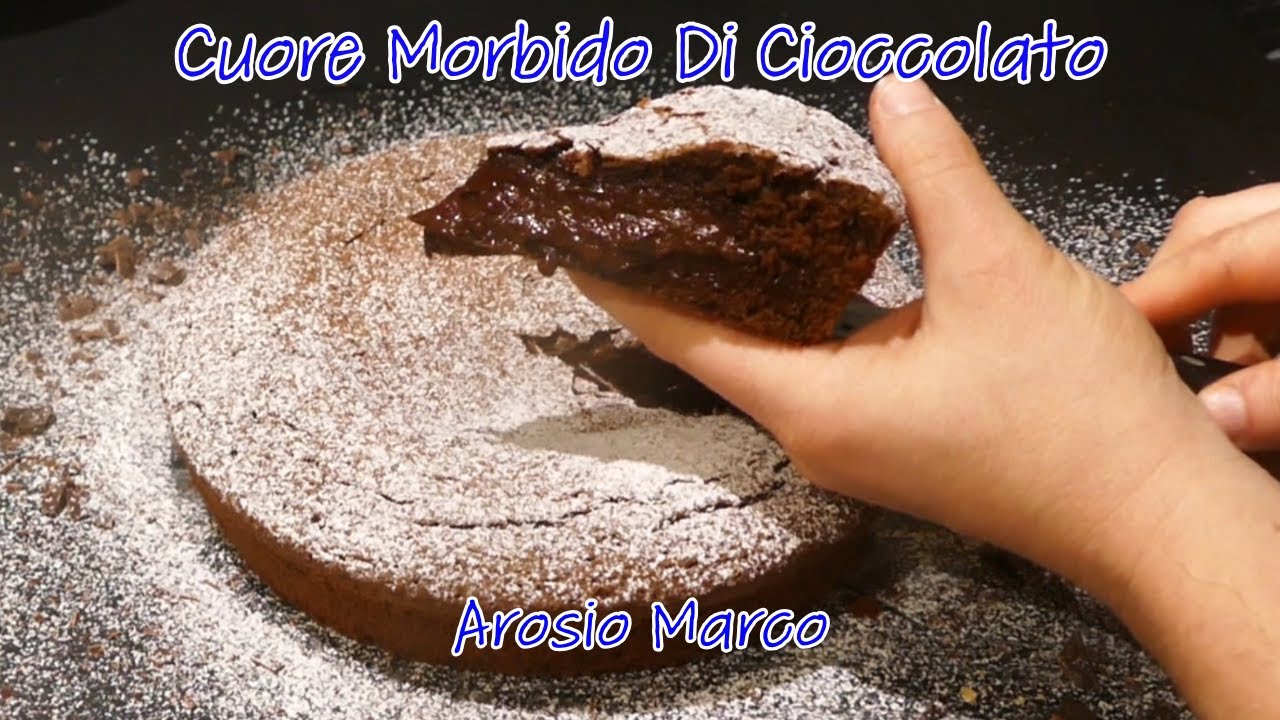 Torta Cuore Morbido Di Cioccolato